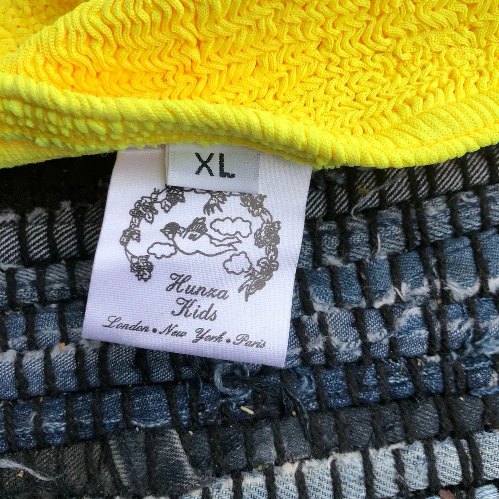 Hunza G Kids Yellow Bikini bottom only